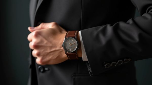 Un bracelet cuir tressé pour un style masculin affirmé